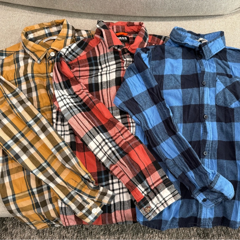 Boys Plaid Shirts